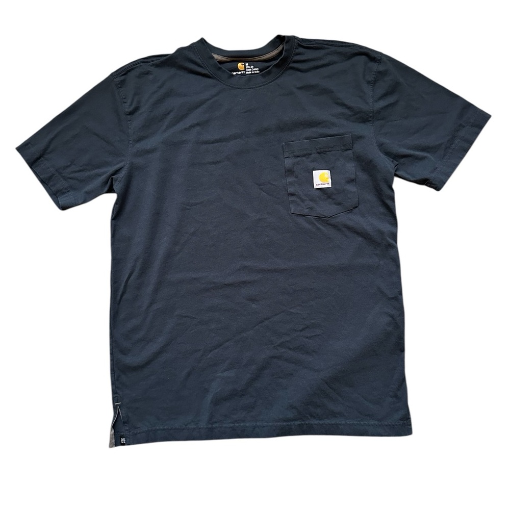 Carhartt 278-20 Pro men’s Dark Blue Cotton Employee T-Shirt Size Medium